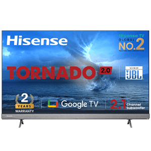 Hisense Tornado 2.0 LED TV with inbuilt JBL 61W on offer during Indian Prime Day Sale, 2023