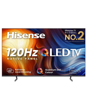 Hisense U7H Qled Gaming TV with AMD FreeSync Premium, ALLM, VRR, at discounted price during Prime Day, 2023 sale, India