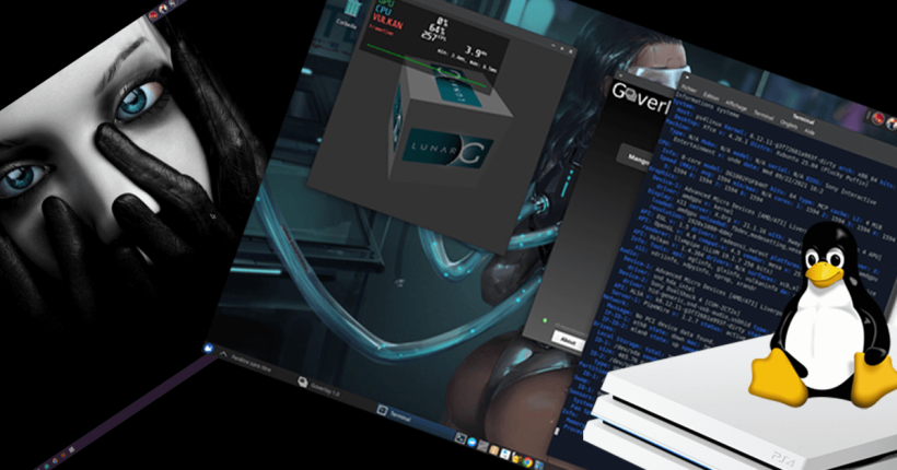 triki1 has released Xubuntu 25.04 and Debian Sid/Forky (14) and Debian Trixie (13) with Mesa 25 for the PS4 along with gaming essentials.